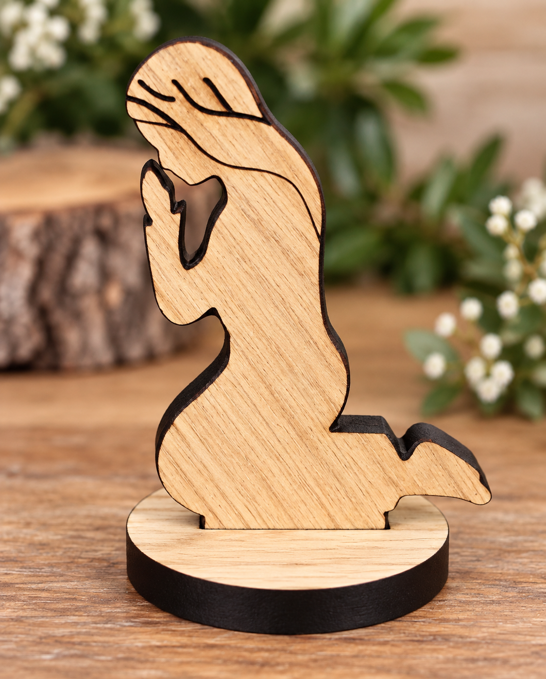 Wooden Easter Resurrection Scene – Handmade Christian Easter Decoration can be personalised