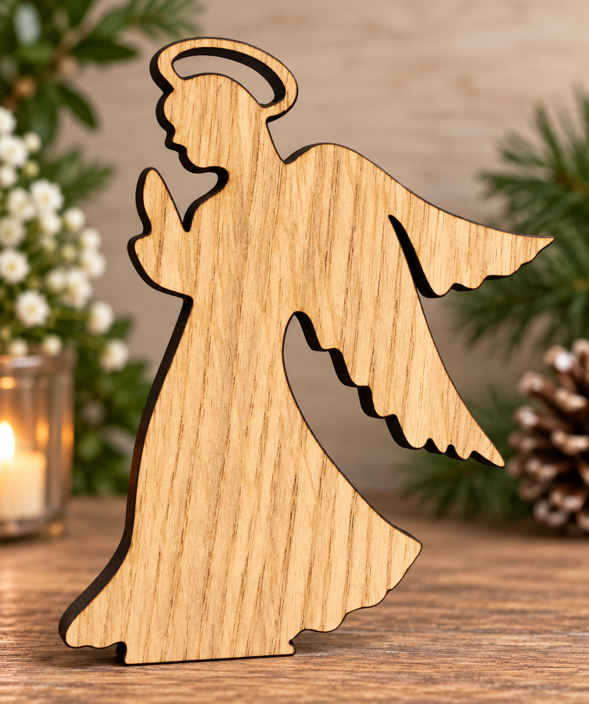 Wooden Easter Resurrection Scene – Handmade Christian Easter Decoration can be personalised