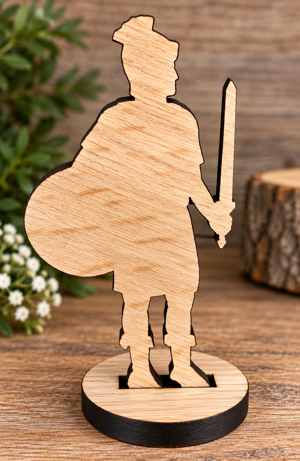 Wooden Easter Resurrection Scene – Handmade Christian Easter Decoration can be personalised