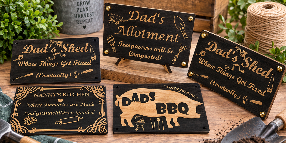 Personalised Wooden Signs – Handmade Gifts for the Home