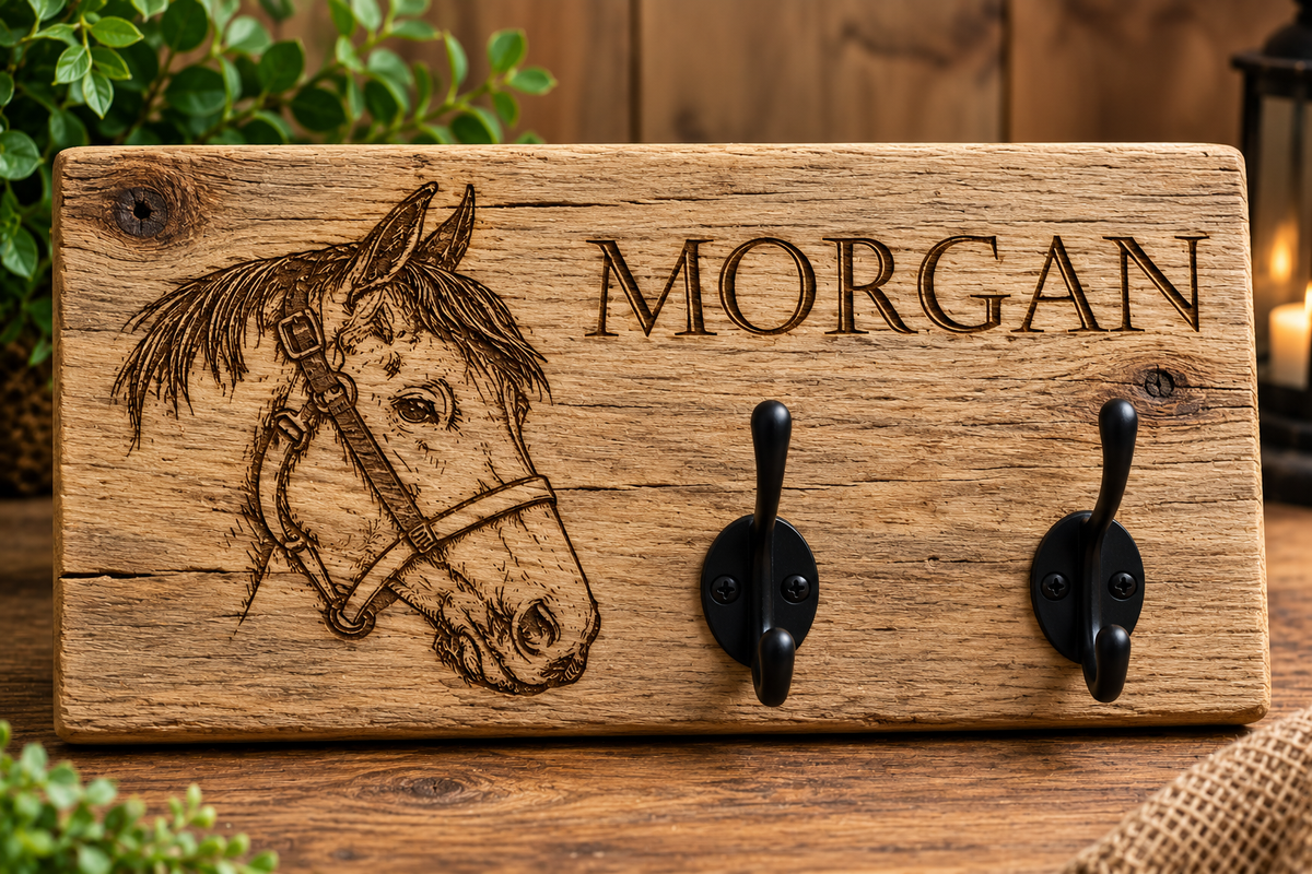 Chunky Personalised Wooden Signs – Made for Inside & Out