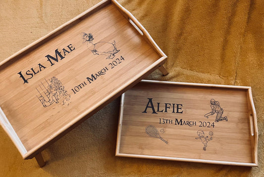 Personalised Breakfast Trays